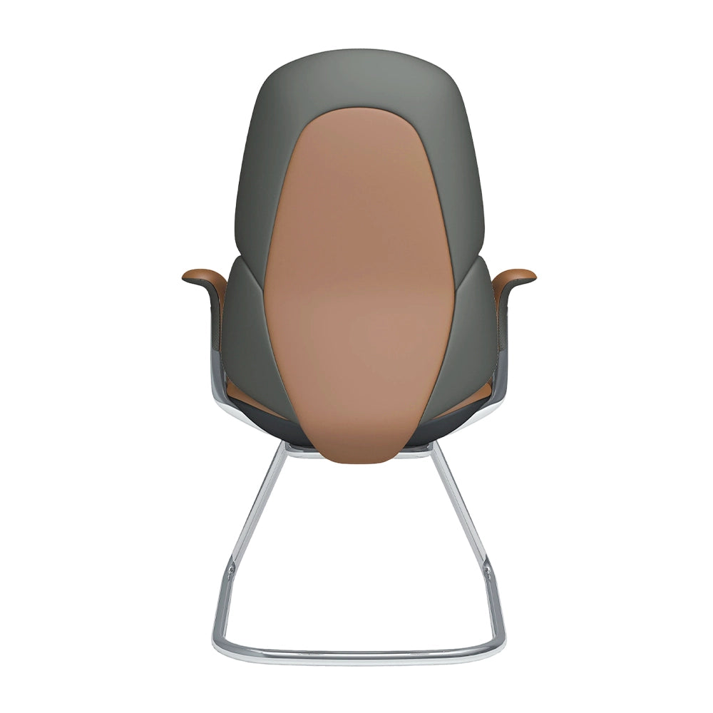 Neris Mid-Back Leather Office Chair with Best Value