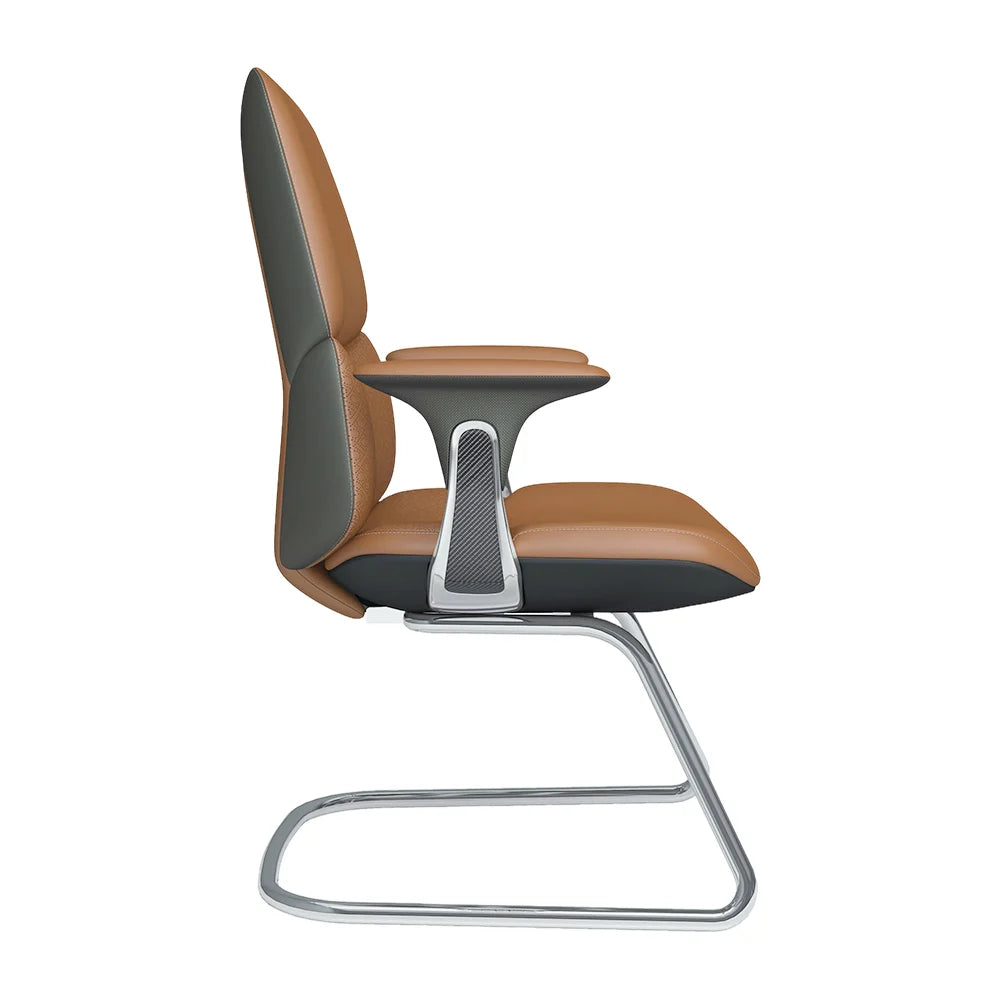 Nyla Cantilever Leather Chair