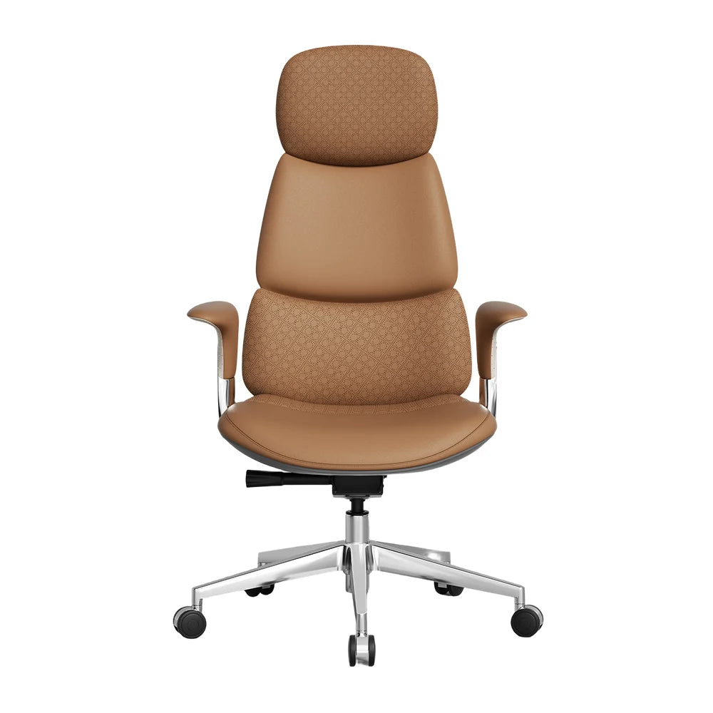 Nyla Leather Chair with Easy Adjustment
