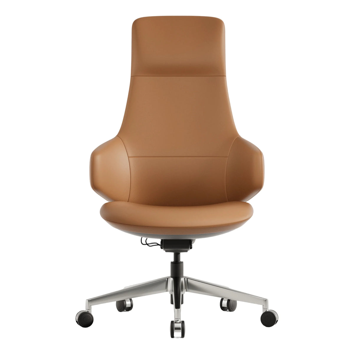 Natia Executive Leather Office Chair – Supportive Leather and