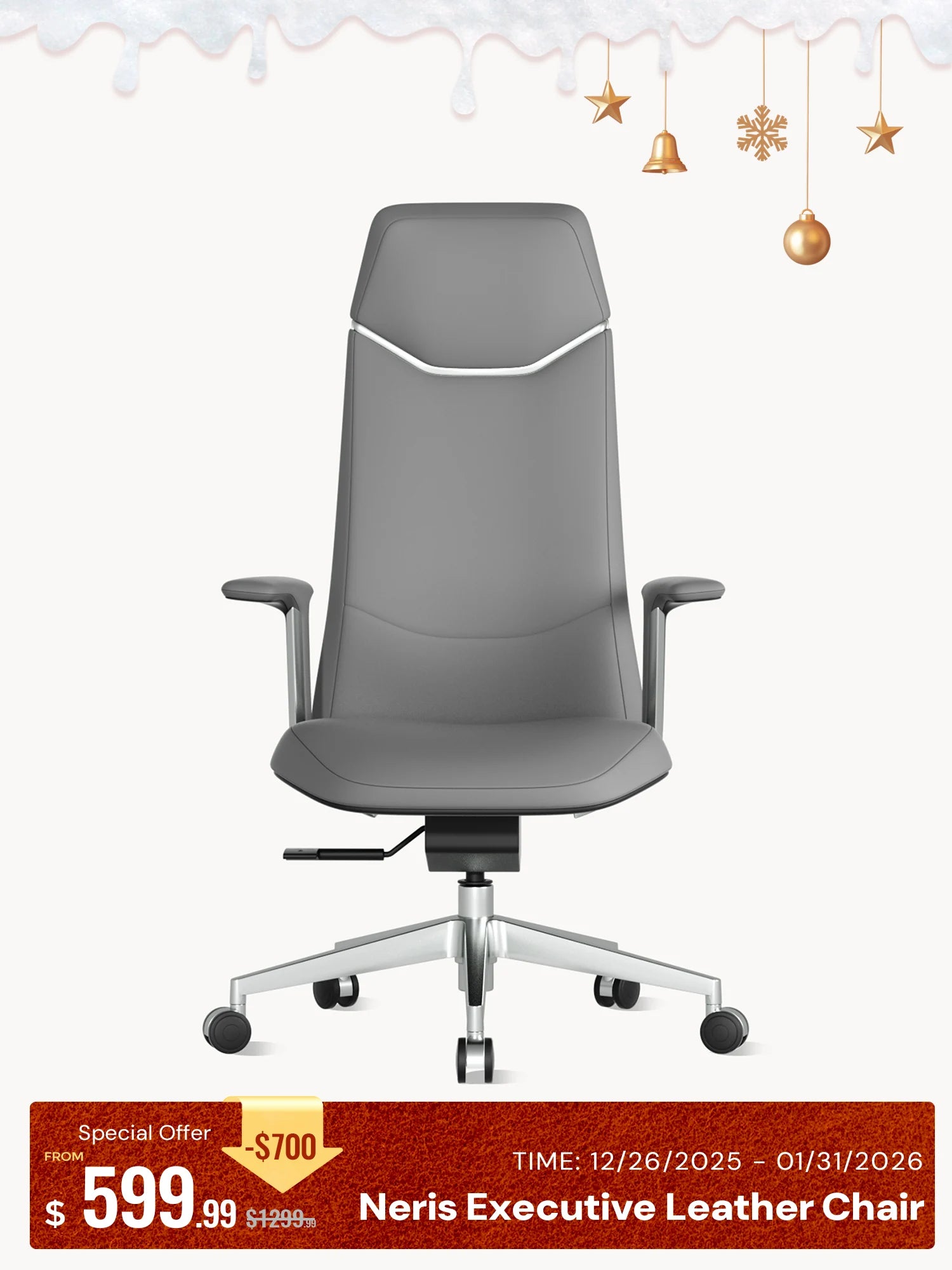 Neris Executive Leather Office Chair