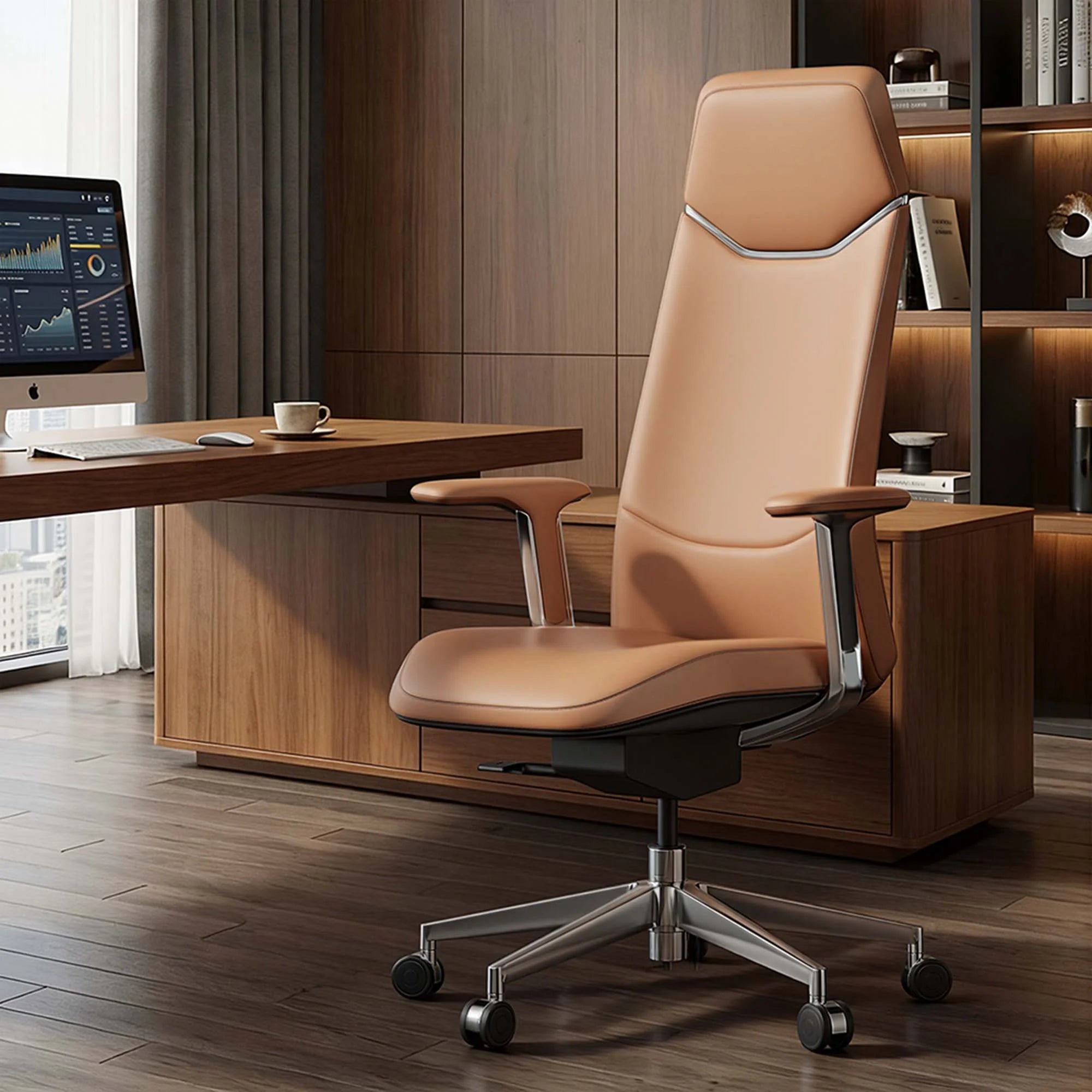 Neris Leather Office Chair with Best Value