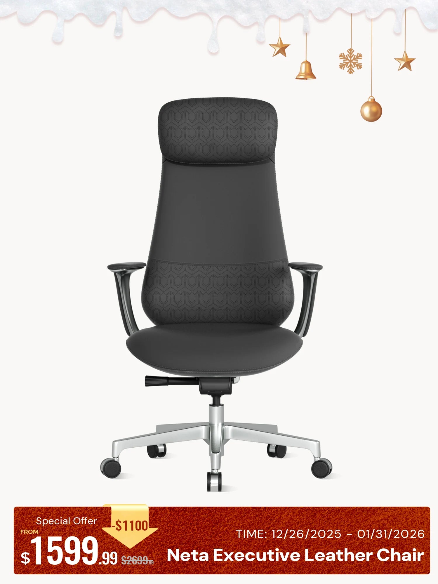 Neta Executive Leather Office Chair