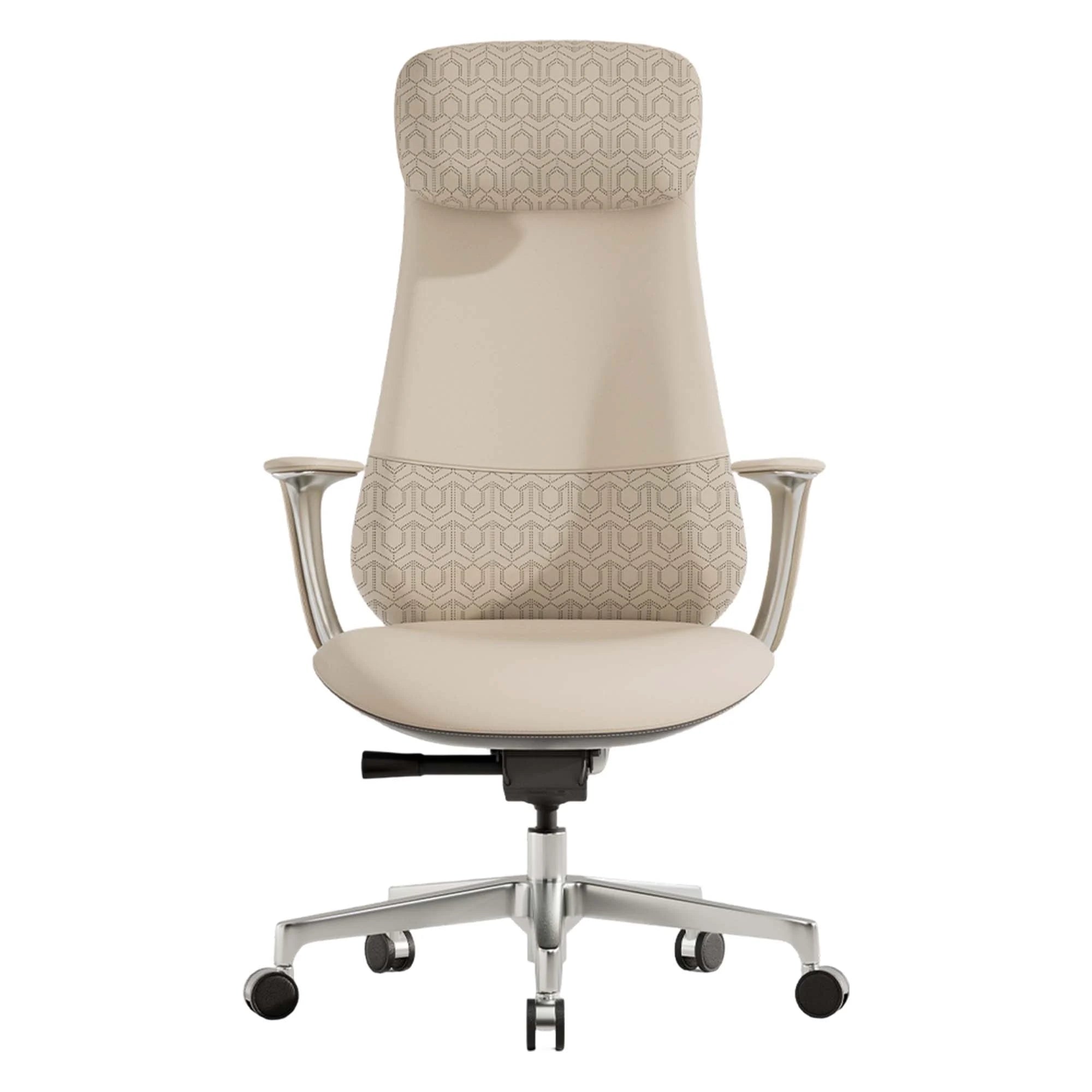 Neta Premium Leather Chair with Headrest
