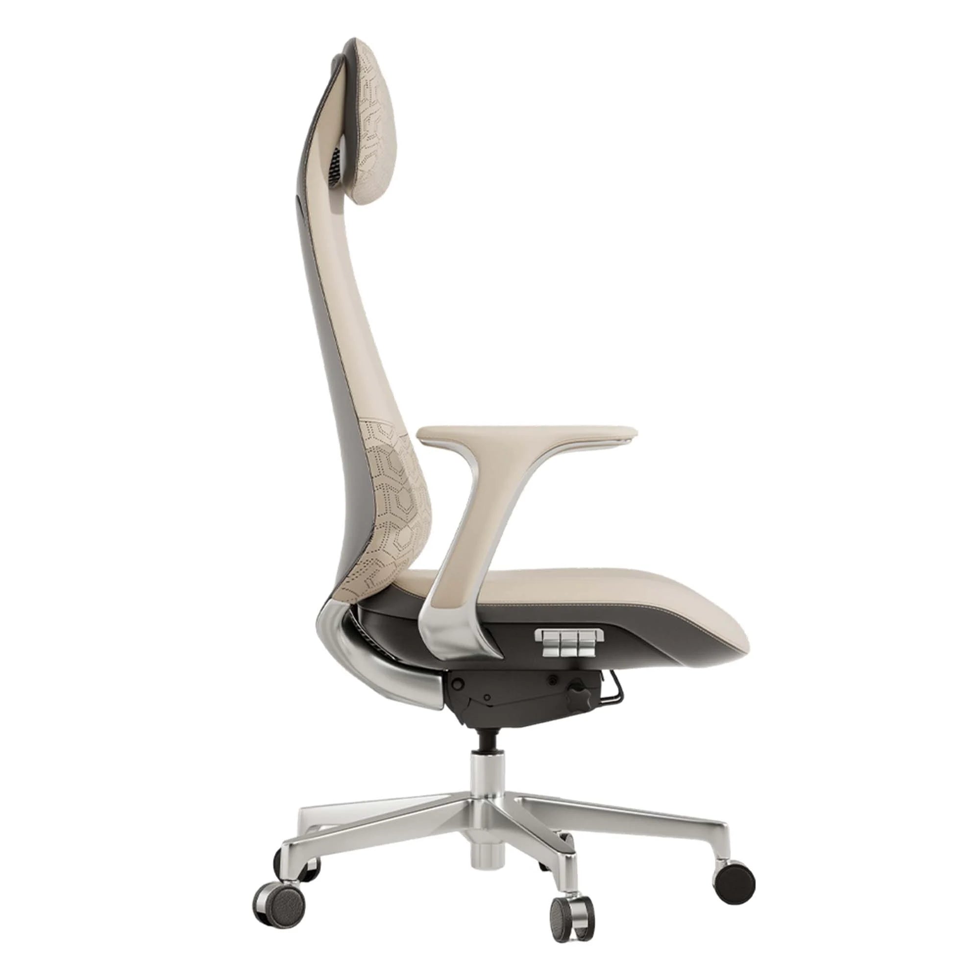 Neta Premium Leather Chair with Headrest
