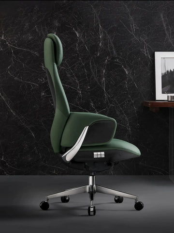 Norris Executive Leather Office Chair - Luxurious Leather and