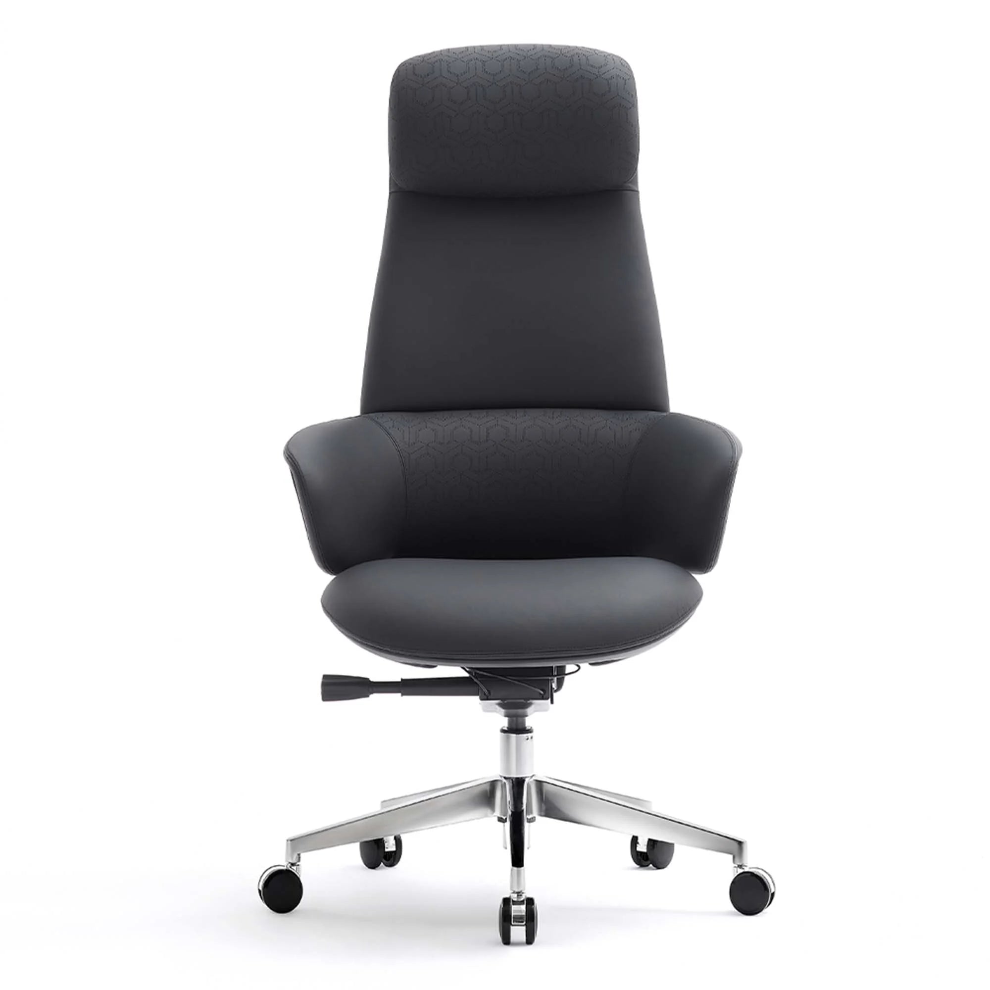 Norris Premium Leather Chair with Lumbar Support