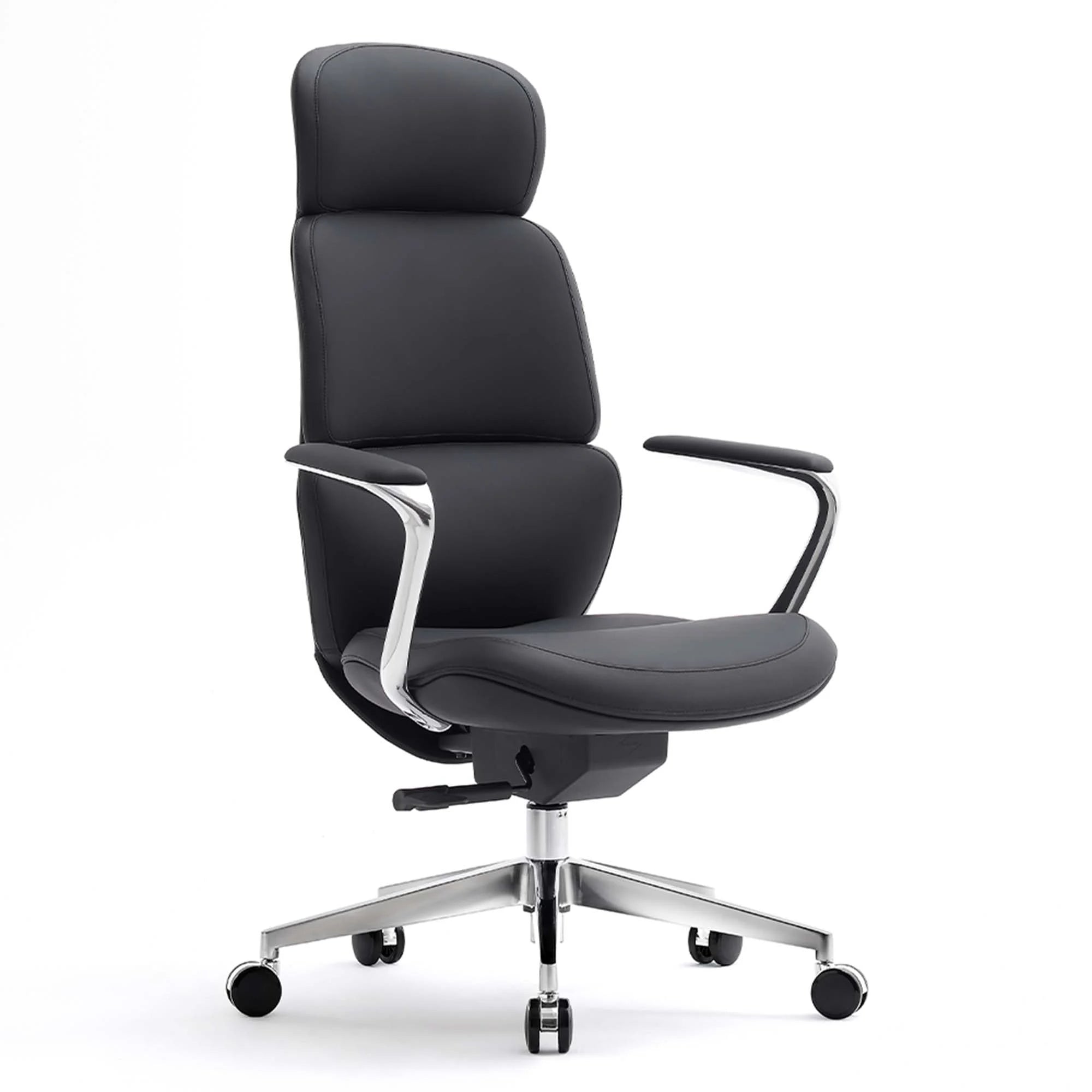 Nolan Leather Chair with Classic Design