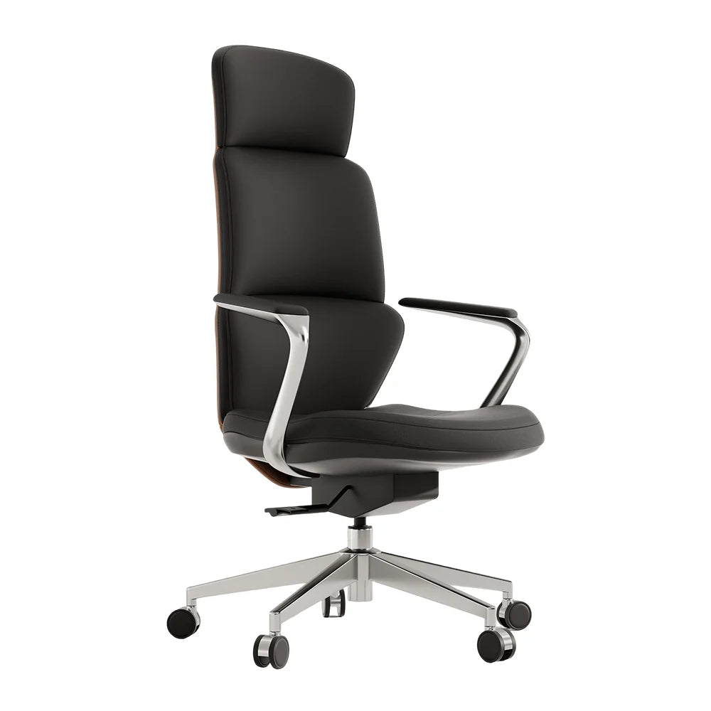 Nolan Leather Chair with Classic Design