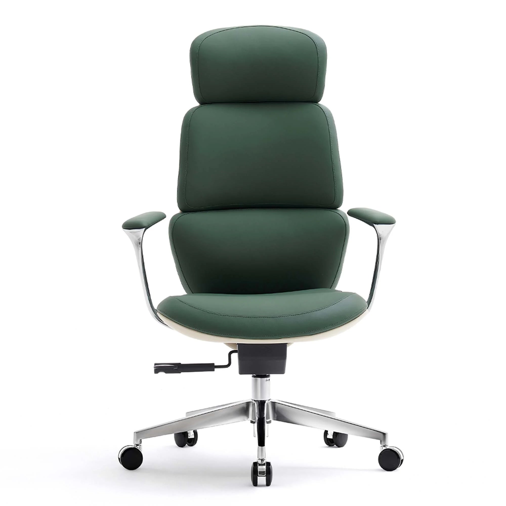 Nolan Leather Chair with Classic Design