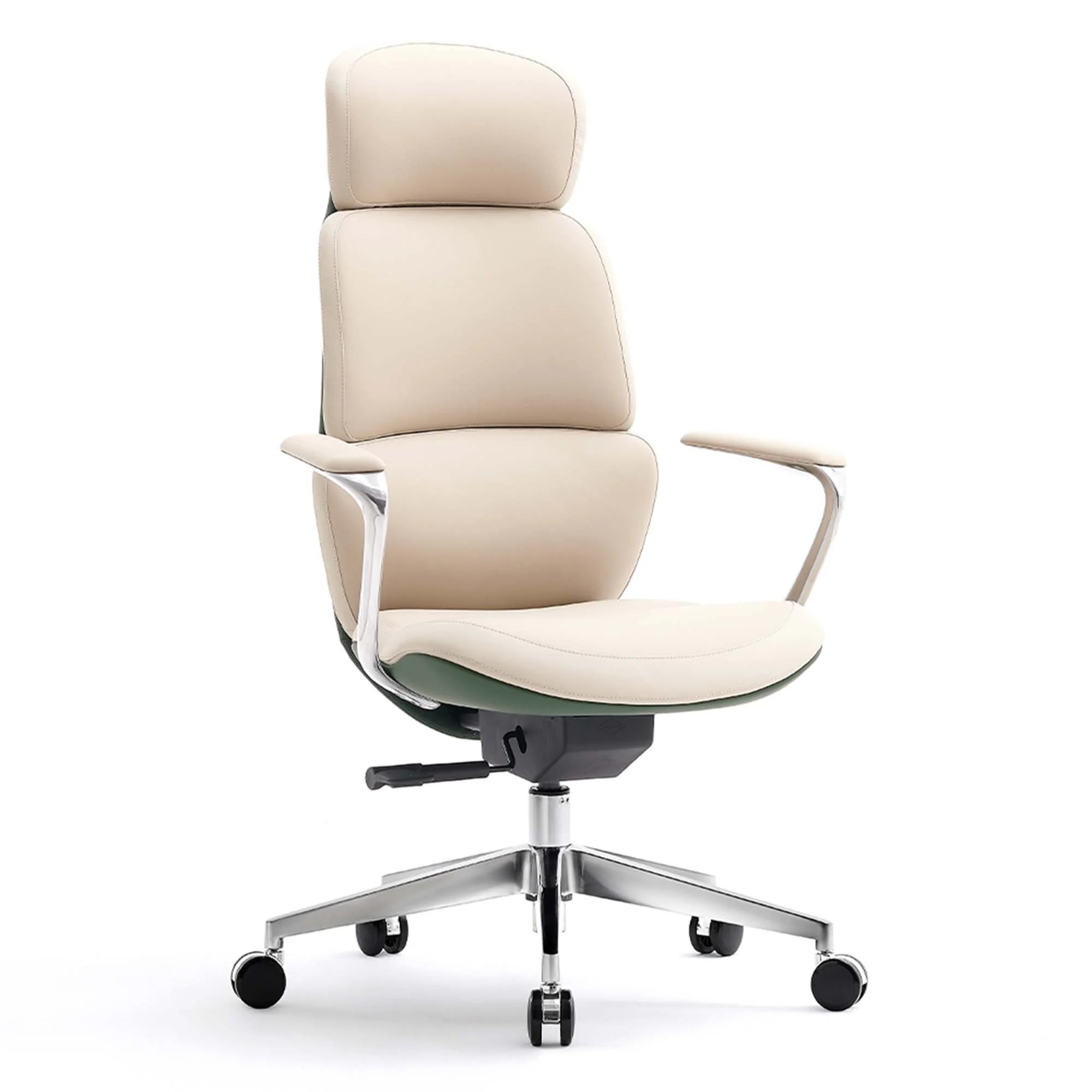 Nolan Leather Chair with Classic Design