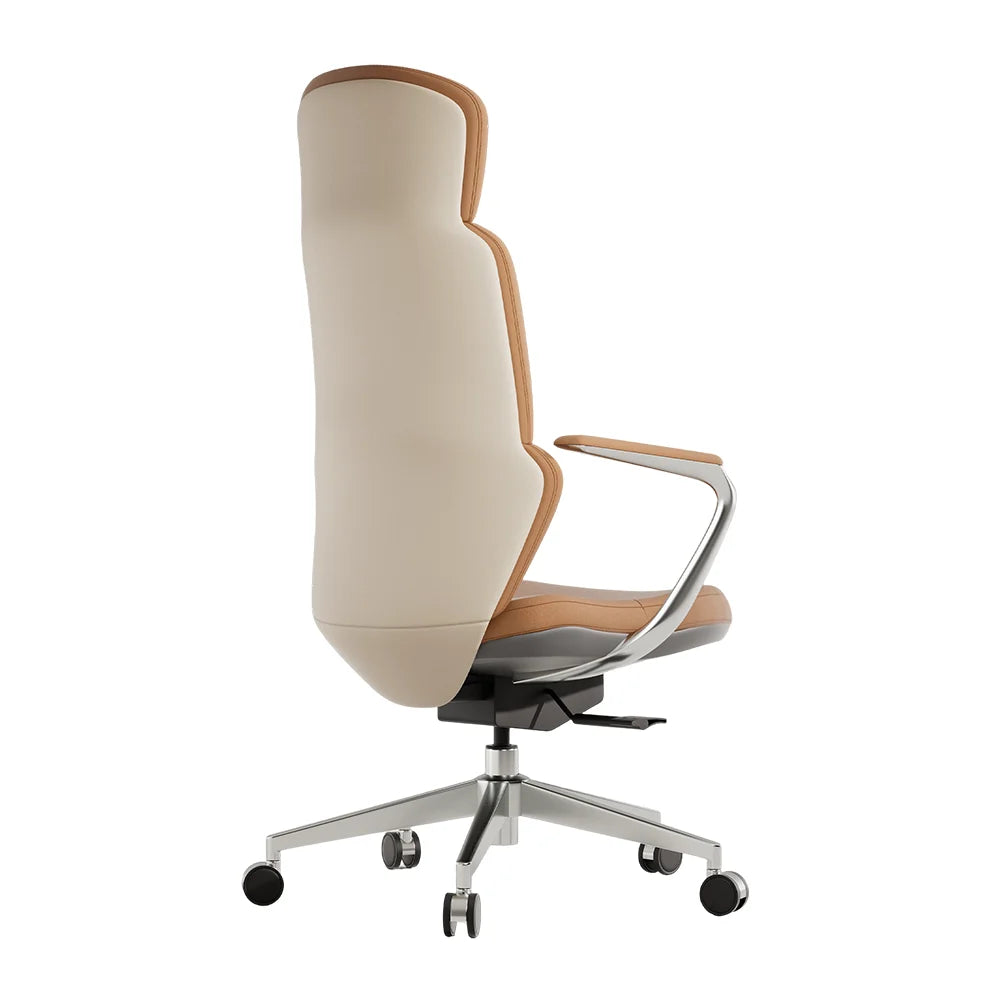 Nolan Leather Chair with Classic Design