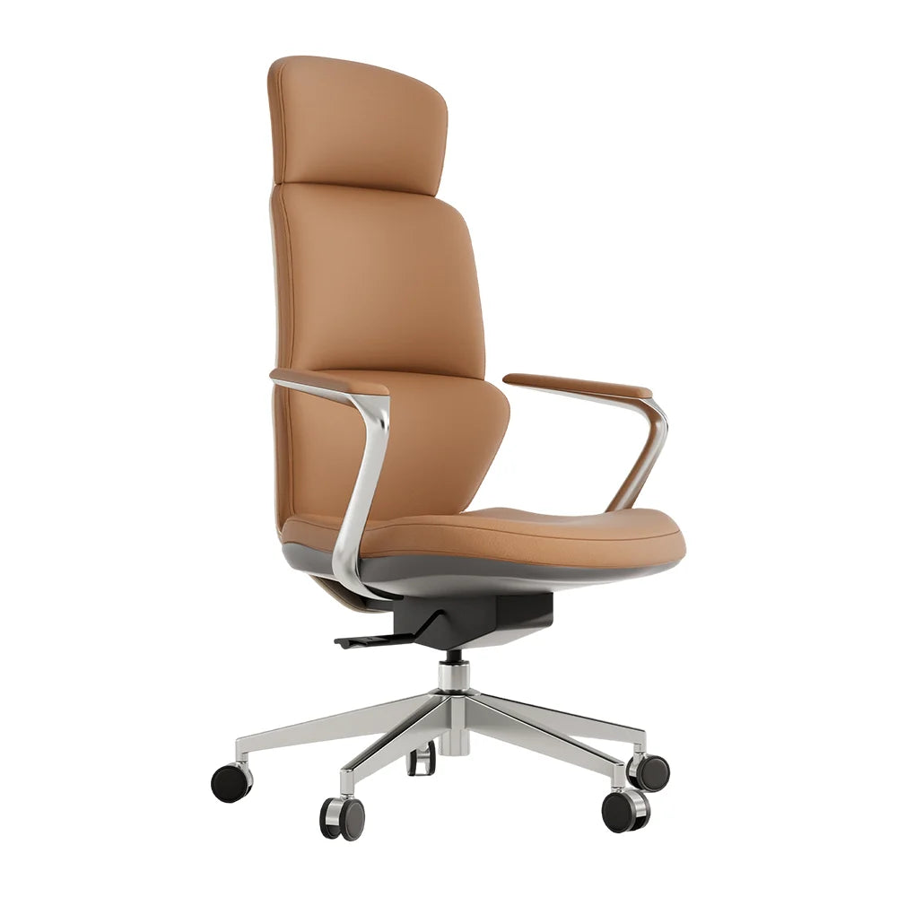 Nolan Leather Chair with Classic Design