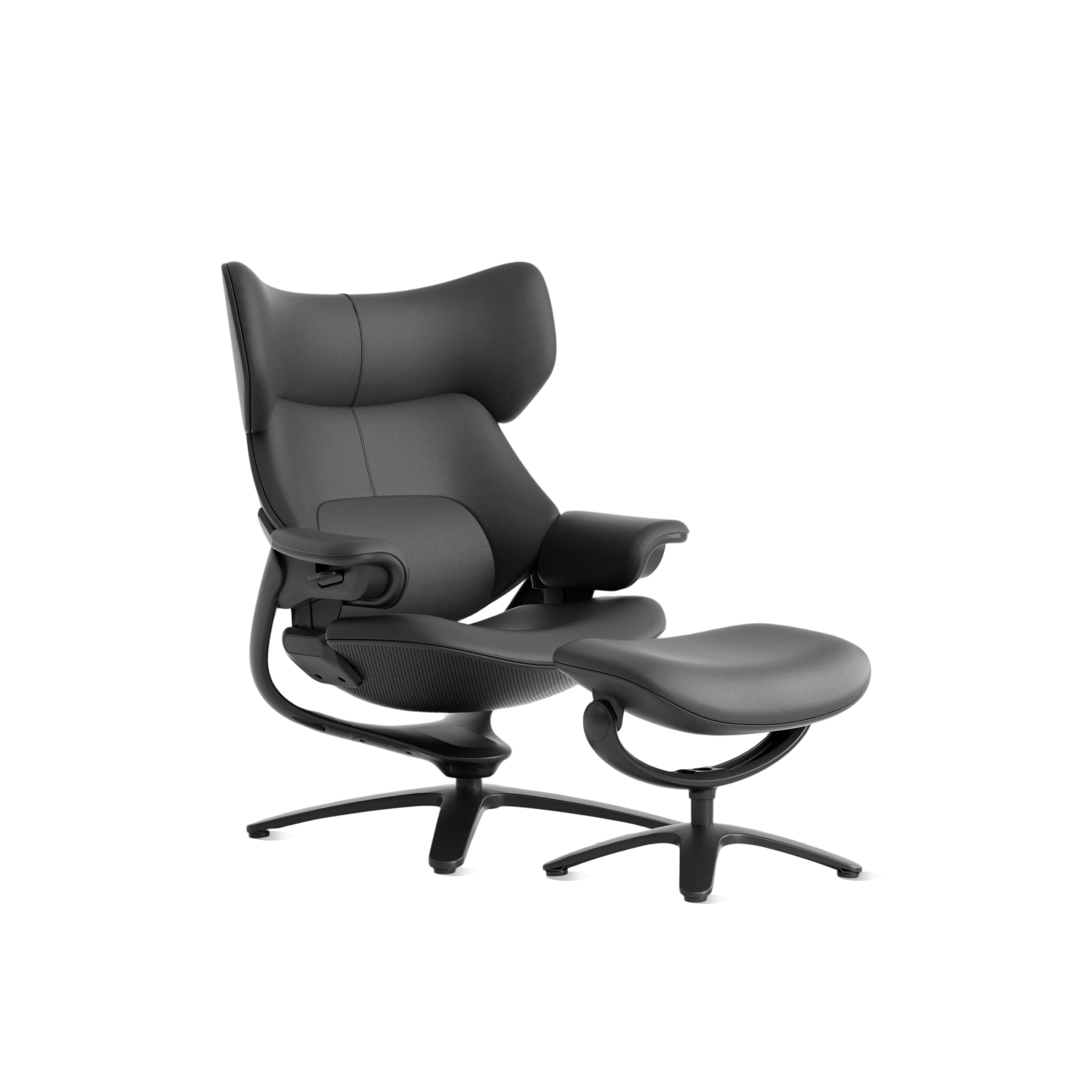 Miro Recliner Lounge Chair with Ottoman