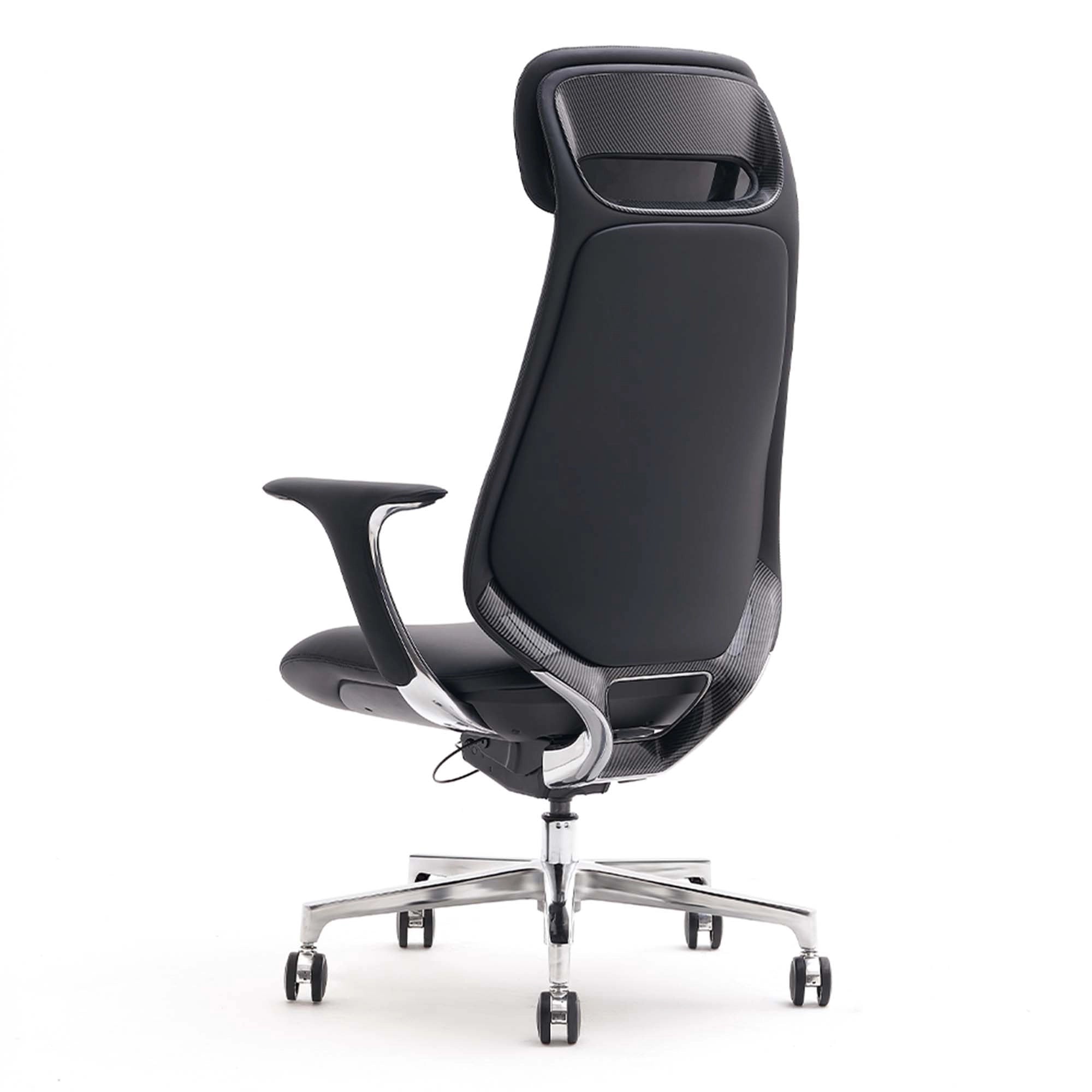 Nyla Leather Chair with Easy Adjustment