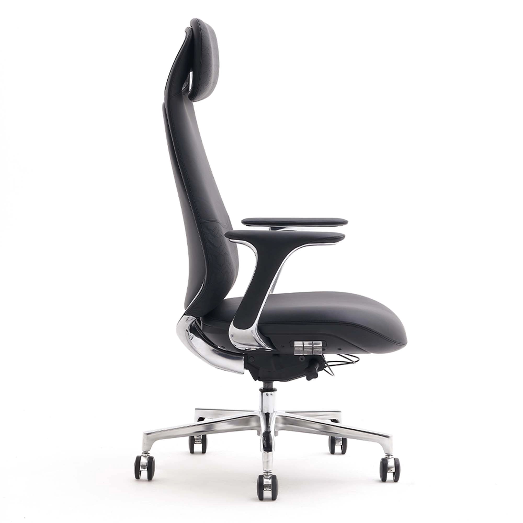 Nyla Leather Chair with Easy Adjustment
