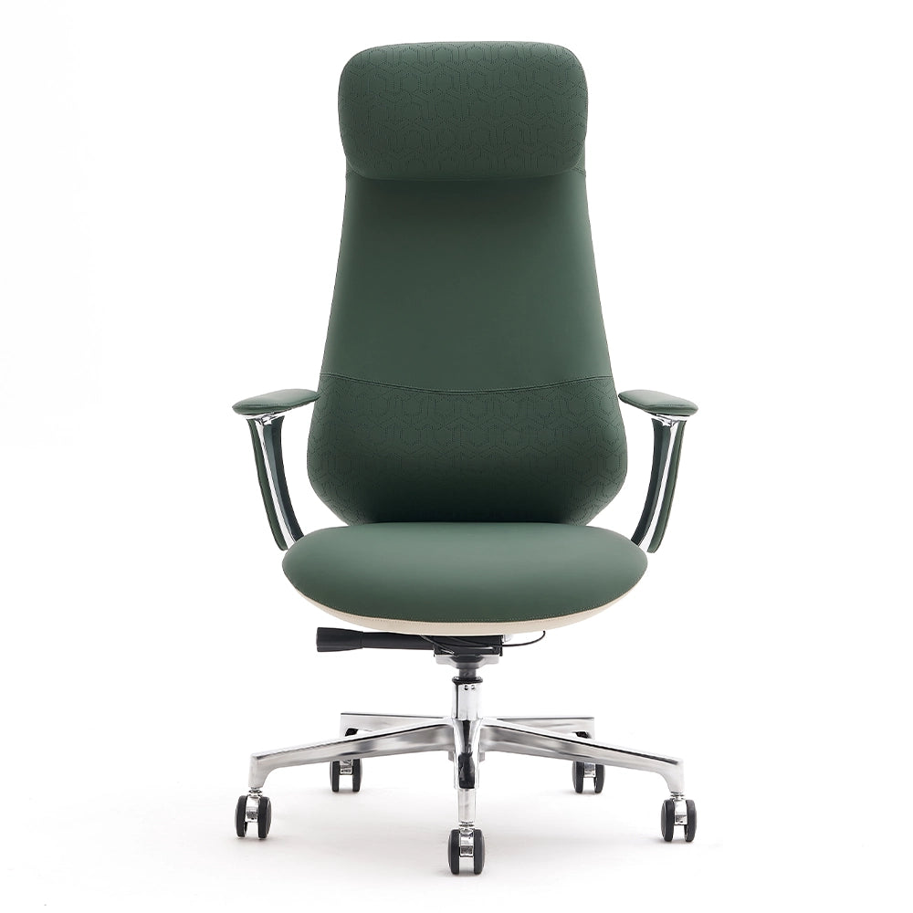 Nyla Leather Chair with Easy Adjustment