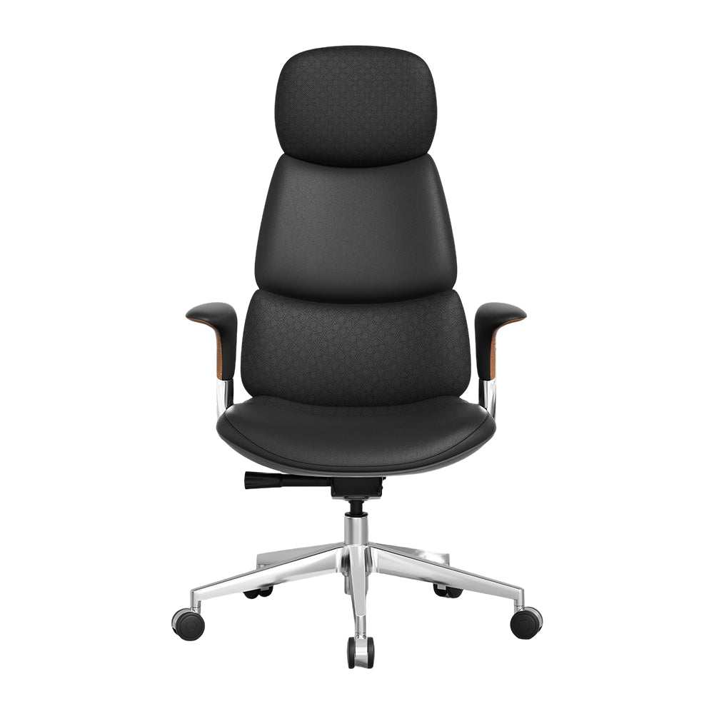Nolan Leather Chair with Classic Design