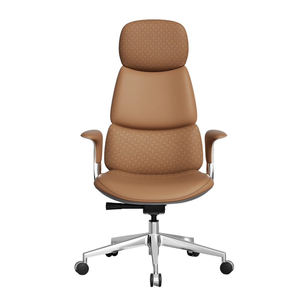Nolan Leather Chair with Classic Design