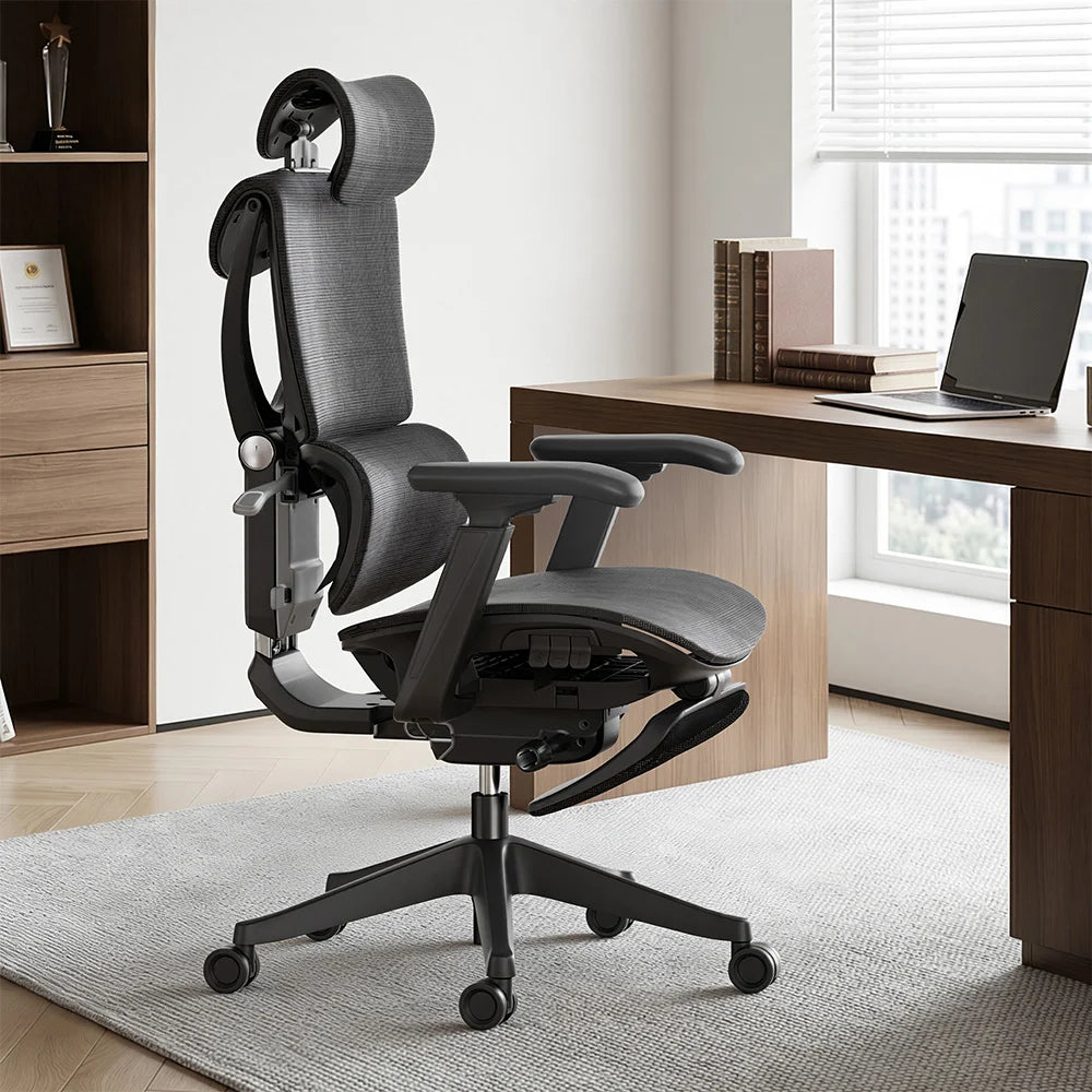 Welax-S7 Ergonomic Office Chair with Three-Button Adjustment